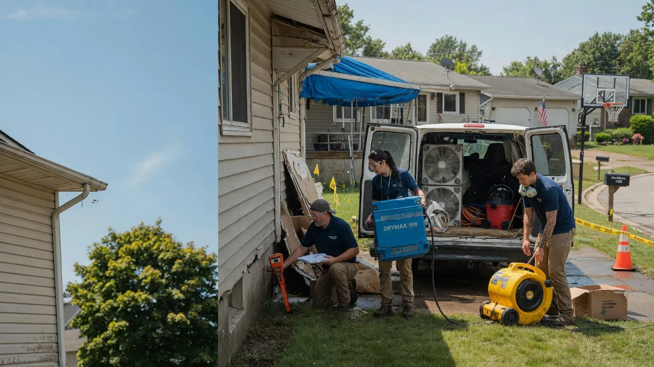 Ceiling Leak Cleanup in Vergas, MN near me